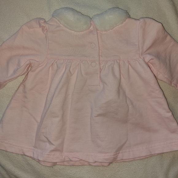 Beautiful Pink Winter Dress by Starting Out, Size 9 Months - Picture 2 of 10